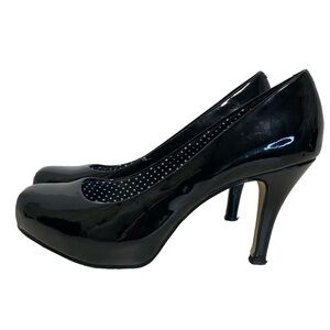 Madden Girl - Black Patent Round Toe Pump - 6.5